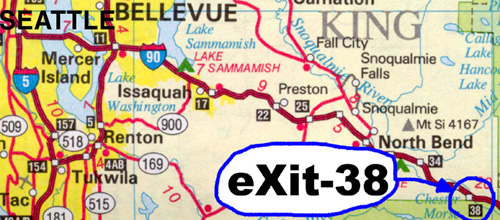 A Map to the Location of eXit-38